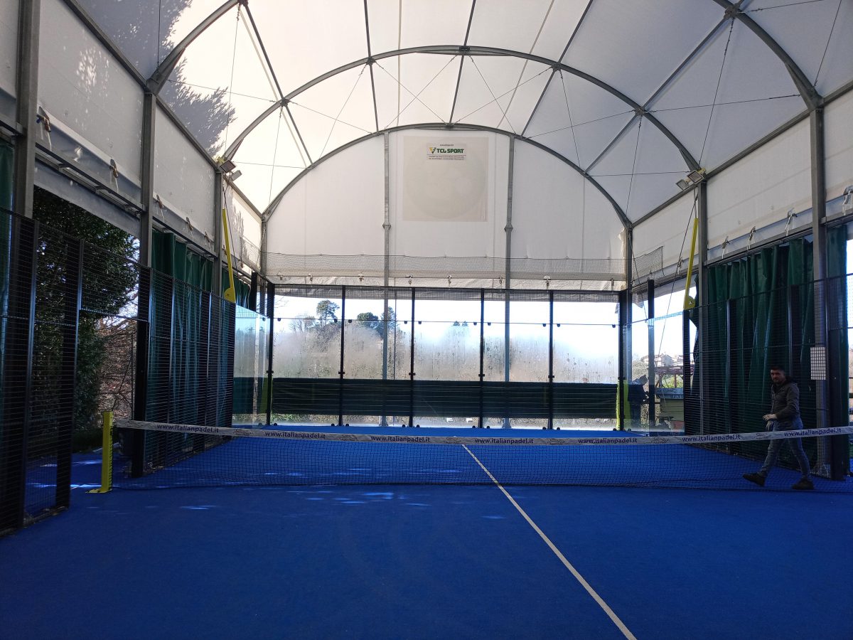 Copertura campo da Padel